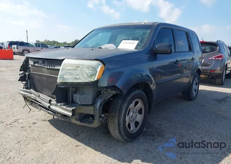 2012 Honda Pilot Ex-L from USA, damaged, VIN 5FNYF4H69CB016222